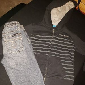 EUC Calvin Klein matching set